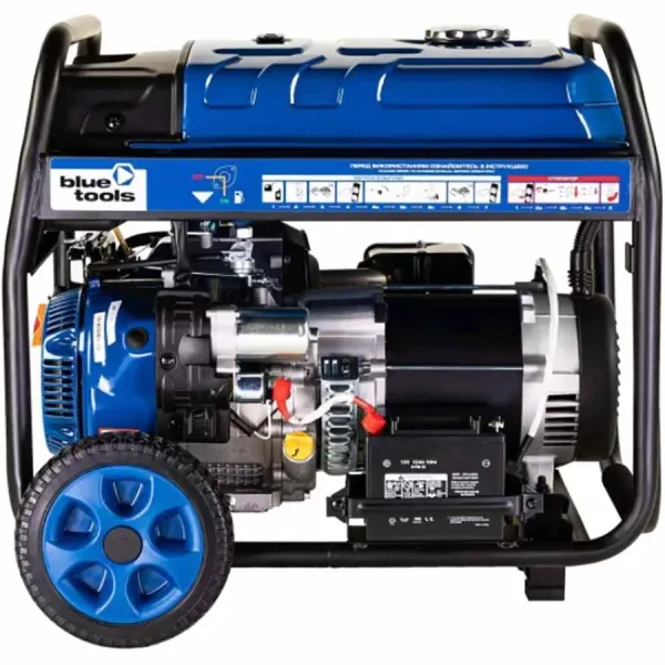 Бензиновый генератор BLUETOOLS BG9000E + масло