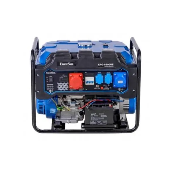 Генератор бензиновий EnerSol EPG-8500UE 8.0/8.5кВт, трифазний, з електрозапуском