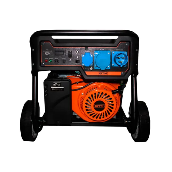 Генератор бензиновий GTM DK7500-L 7.0/7.5 кВт з електрозапуском + АВР