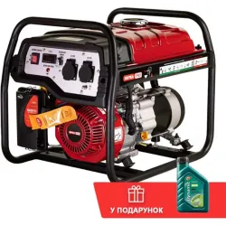 Бензиновий генератор КВІТКА PRO SC3250 + олія