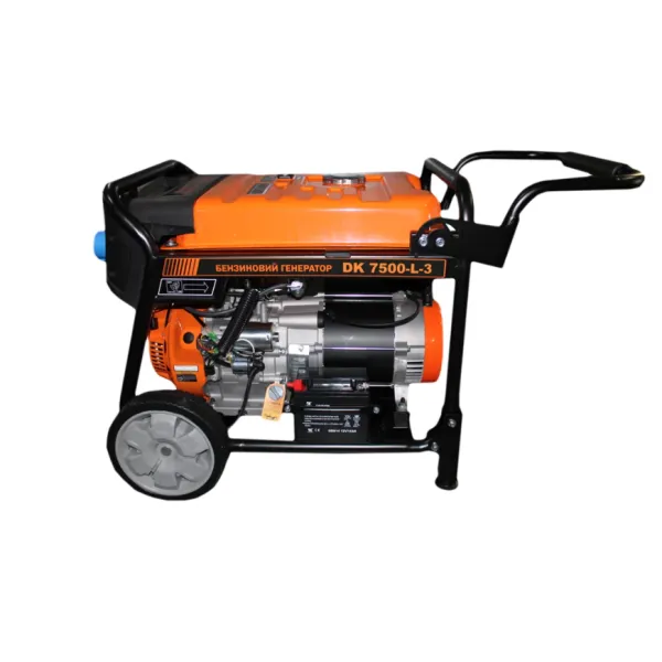 Генератор бензиновий GTM DK7500-L-3 7.0/7.5 кВт, трифазний, з електрозапуском + АВР