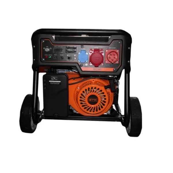 Генератор бензиновий GTM DK7500-L-3 7.0/7.5 кВт, трифазний, з електрозапуском + АВР