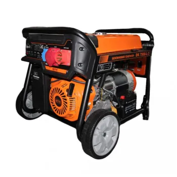 Генератор бензиновий GTM DK7500-L-3 7.0/7.5 кВт, трифазний, з електрозапуском + АВР