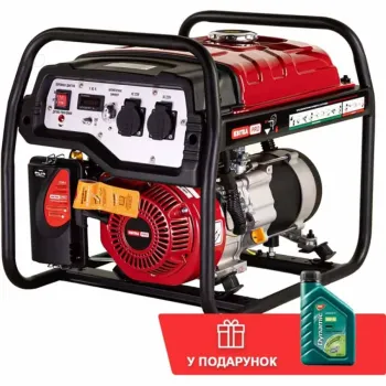 Бензиновый генератор КВІТКА PRO SC3500 + масло