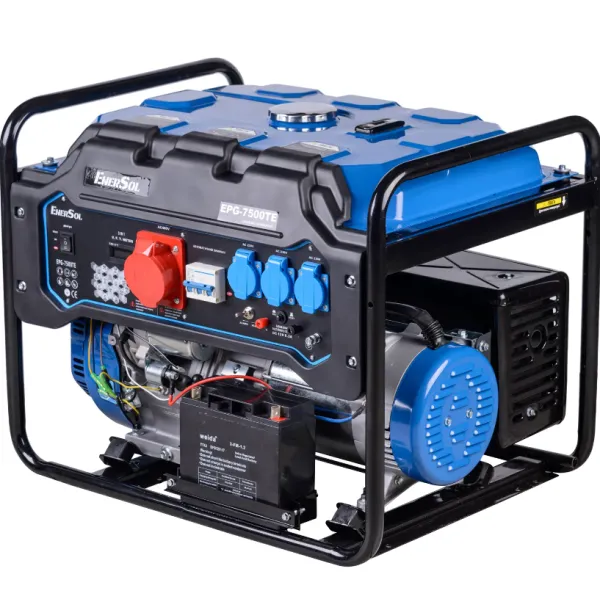 Бензиновий генератор EnerSol EPG-7500TE 7.0/7.5 кВт, трифазний, з електрозапуском