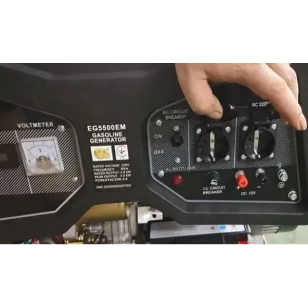 Генератор бензиновий Iron Angel EG 5500 ME 5 кВт ел. стартер