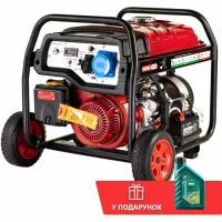 Бензиновый генератор КВІТКА PRO SC5000E + масло