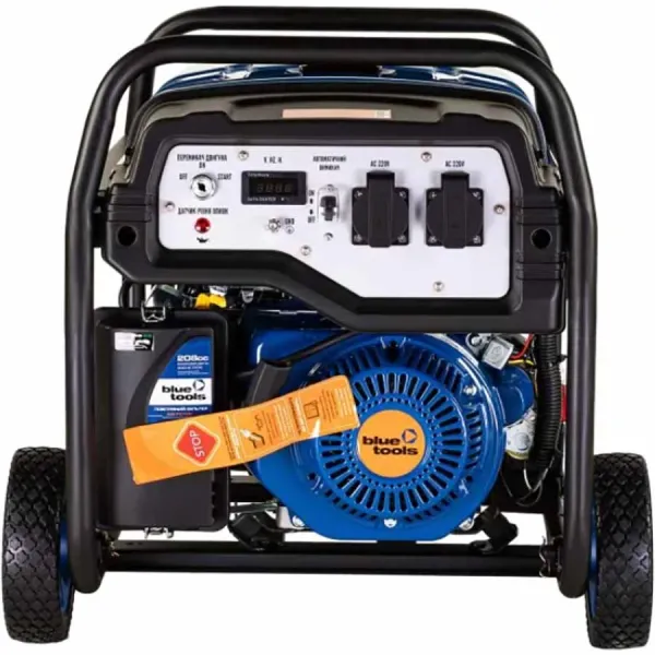 Бензиновый генератор BLUETOOLS BG3500E + масло