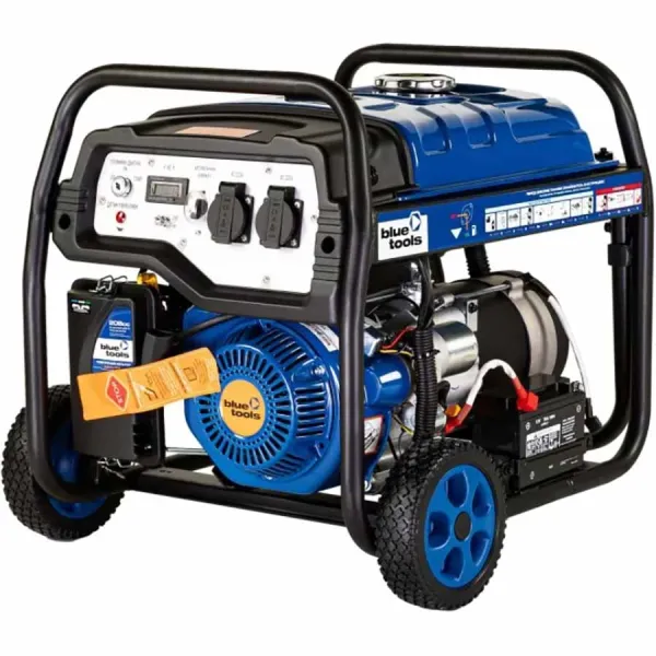 Бензиновый генератор BLUETOOLS BG3500E + масло