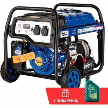 Бензиновый генератор BLUETOOLS BG3500E + масло