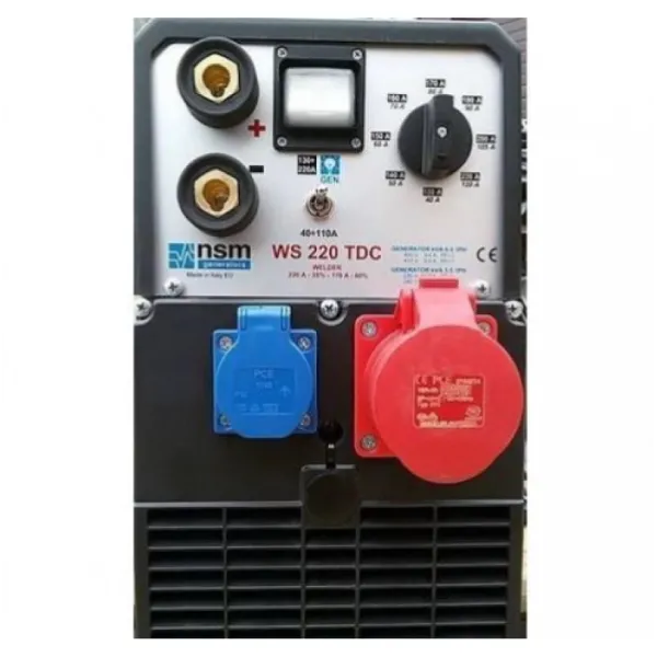 Генератор бензиновий FOGO FH8220W 5.2/5.8 кВт, трифазний, з ручним запуском (для зварювального апарату)