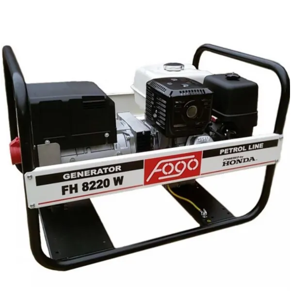 Генератор бензиновий FOGO FH8220W 5.2/5.8 кВт, трифазний, з ручним запуском (для зварювального апарату)