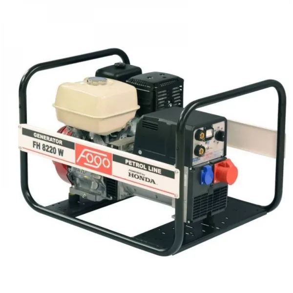 Генератор бензиновий FOGO FH8220W 5.2/5.8 кВт, трифазний, з ручним запуском (для зварювального апарату)