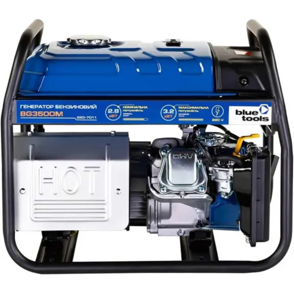 Бензиновый генератор BLUETOOLS BG3500M + масло