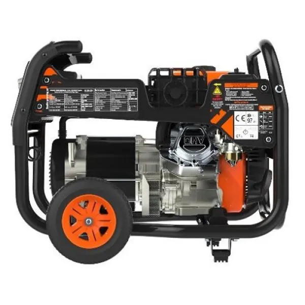 Генератор бензиновий GENERGY CANDANCHU S 6.5/7.0 кВт, трифазний, з ручним запуском