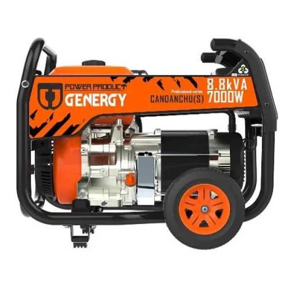 Генератор бензиновий GENERGY CANDANCHU S 6.5/7.0 кВт, трифазний, з ручним запуском