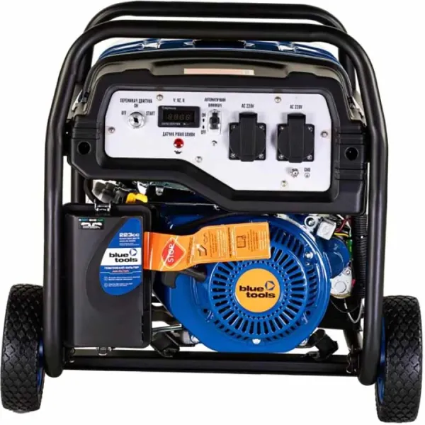 Бензиновый генератор BLUETOOLS BG4000E + масло