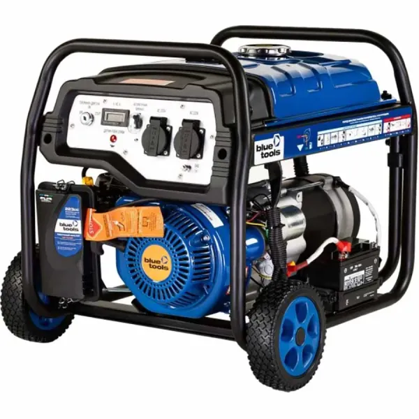 Бензиновый генератор BLUETOOLS BG4000E + масло