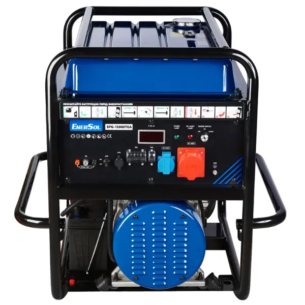 Бензиновий генератор EnerSol EPG-13000TEA 12.0/13.0 кВт, трифазний, з електрозапуском