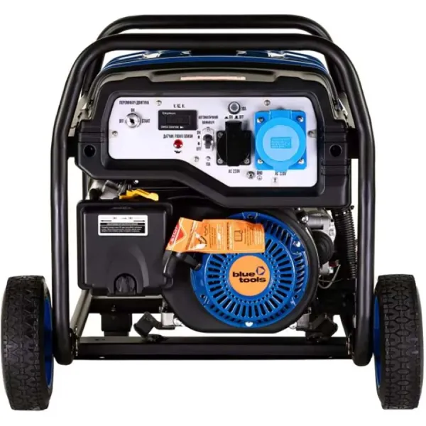 Бензиновый генератор BLUETOOLS BG5000E + масло