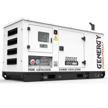 Генератор дизельный GENERGY GDS50T 34.0/37.0 кВт, трехфазный, с автозапуском