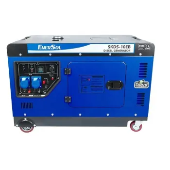 Генератор дизельний EnerSol SKDS-10EB 9.0/10.0 кВт з електрозапуском