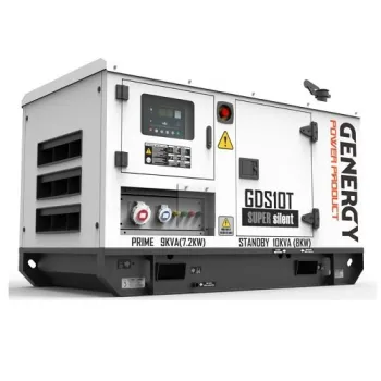 Генератор дизельный GENERGY GDS10T 7.2/8.0 кВт, трехфазный, с автозапуском