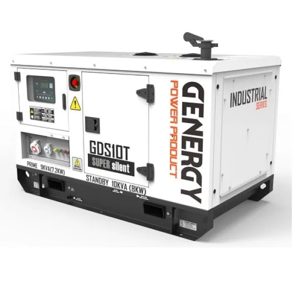 Генератор дизельний GENERGY GDS10T 7.2/8.0 кВт, трифазний, з автозапуском