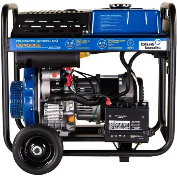 Дизельний генератор BLUETOOLS DG4500E + олія