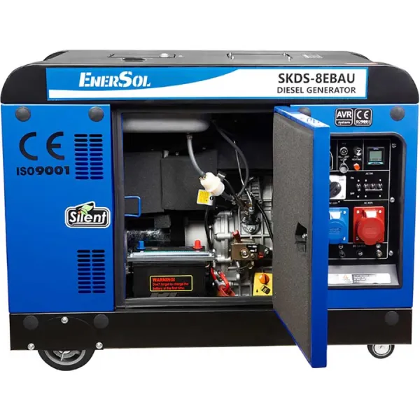 Дизельный генератор EnerSol SKDS-8EBAU