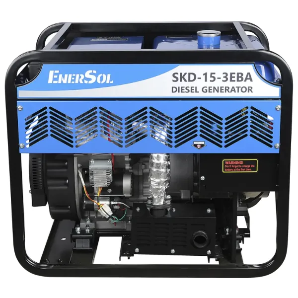 Генератор дизельний EnerSol SKD-15-3EBA 12.0/13.0 кВт, трифазний, з електрозапуском