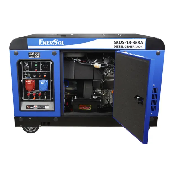 Генератор дизельний EnerSol SKDS-18-3EBA 16.0/18.0 кВт, трифазний, з електрозапуском