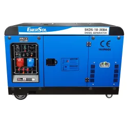 Генератор дизельний EnerSol SKDS-18-3EBA 16.0/18.0 кВт, трифазний, з електрозапуском