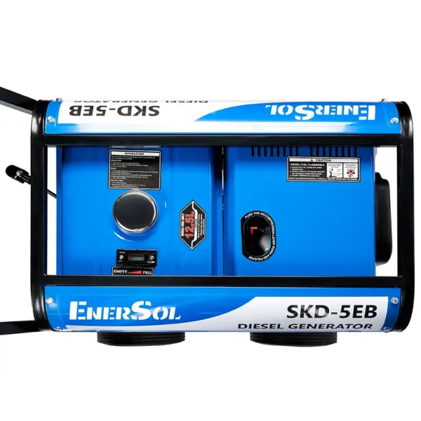 Генератор дизельний EnerSol SKD-5ЕB 4.6/5.0 кВт з електрозапуском