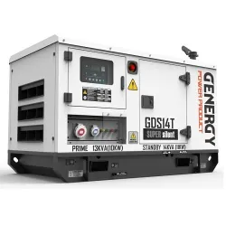 Генератор дизельный GENERGY GDS14T 10.4/11.2 кВт, трифаний, с автозапуском