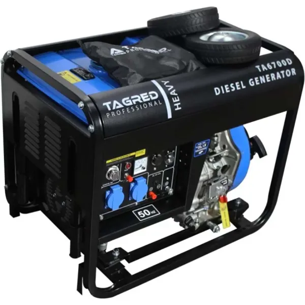 Дизельний генератор TAGRED TA6700D + олія