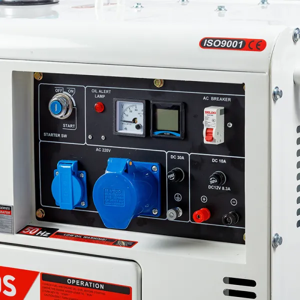 Генератор дизельний Gucbir GJD7000S 6.0/7.0 кВт з електрозапуском