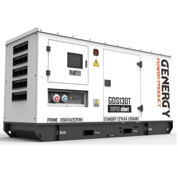 Генератор дизельный GENERGY GDS130T 92.0/101.0 кВт, трехфазный, с автозапуском