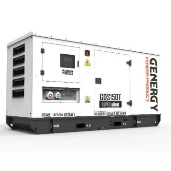 Генератор дизельный GENERGY GDS150T 112.0/132.0 кВт, трехфазный, с автозапуском