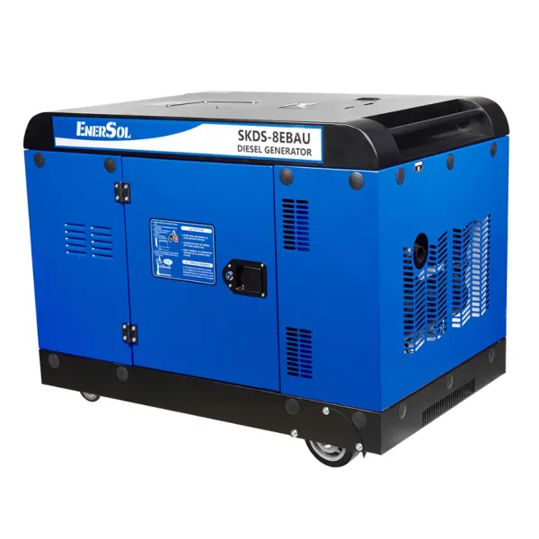 Генератор дизельний EnerSol SKDS-8EBAU 7.5/8.0 кВт, трифазний, з електрозапуском