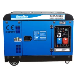 Генератор дизельний EnerSol SKDS-8EBAU 7.5/8.0 кВт, трифазний, з електрозапуском