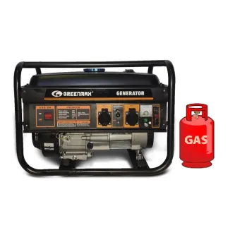 Генератор ГАЗ/бензиновий GREENMAX MB3600B 2.5/2.8 кВт з ручним запуском