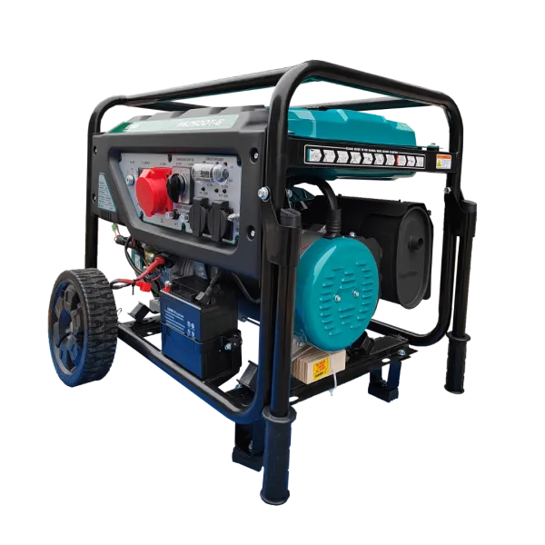 Генератор ГАЗ/бензиновий INVO H6250DТ-G 5.0/5.5 кВт, трифазний, з електрозапуском