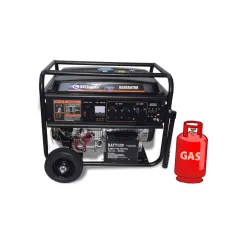 Генератор ГАЗ/бензиновий GREENMAX MB6500EB3 5.0/5.5 кВт, трифазний, з електрозапуском