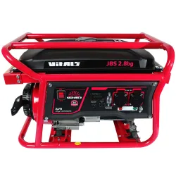Генератор ГАЗ/бензиновий Vitals JBS 2.8bg 2.8/3.0 кВт з ручним запуском