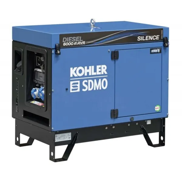 Дизельный генератор SDMO Diesel 6000 A Silence AVR C5