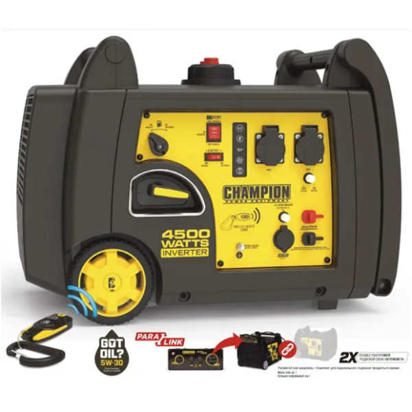 Инверторный генератор Champion C4500IES (500261-UA)
