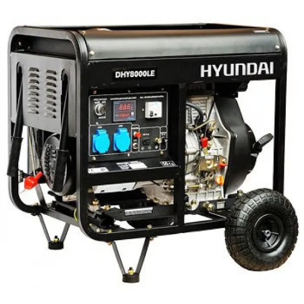 Генератор дизельный 6 кВт HYUNDAI DHY 8000LE