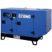 Дизельный генератор 12 кВт SDMO K16H в кожухе