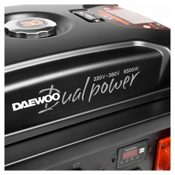 Бензиновый генератор Daewoo GDA 7500DPE-3